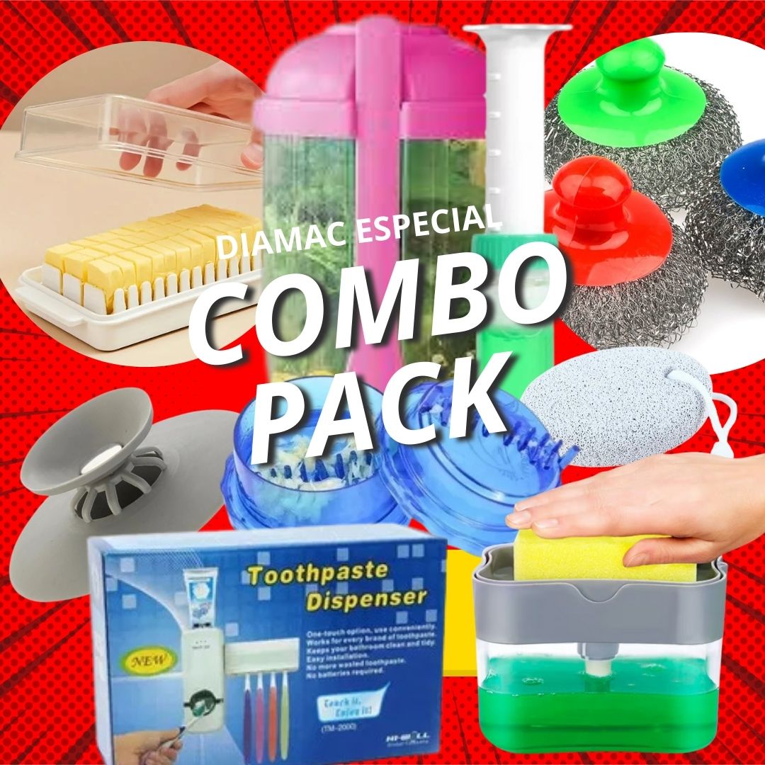 Pack 10 en 1 Accesorios De hogar / Dispe